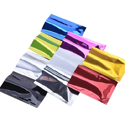 Colours Aluminized 3-Side Sealed Flat Pouch